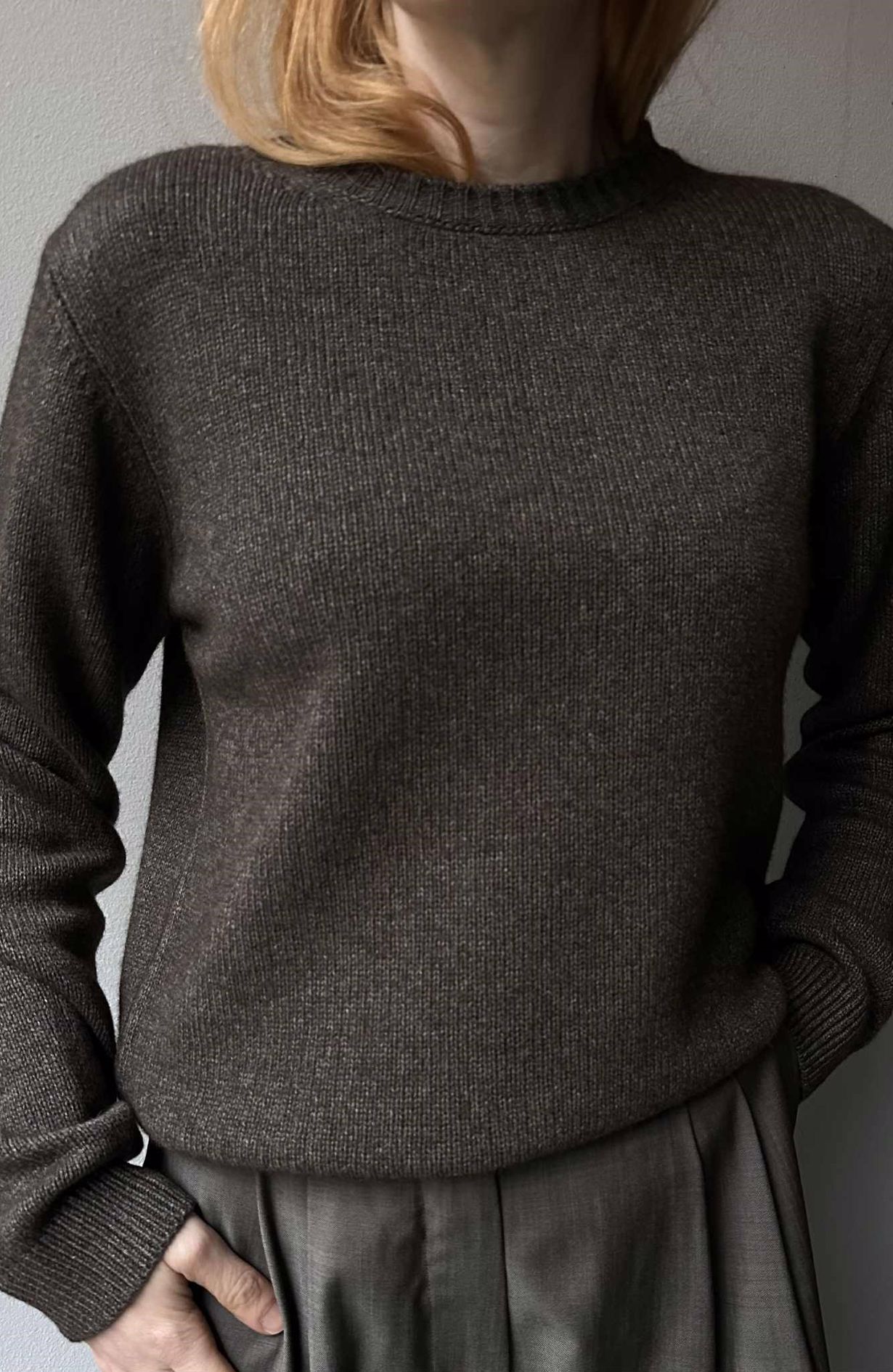 Iblamelulu New Claire r-neck Noce